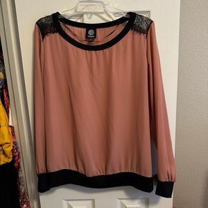 Eyelash Lace Detail Blouse